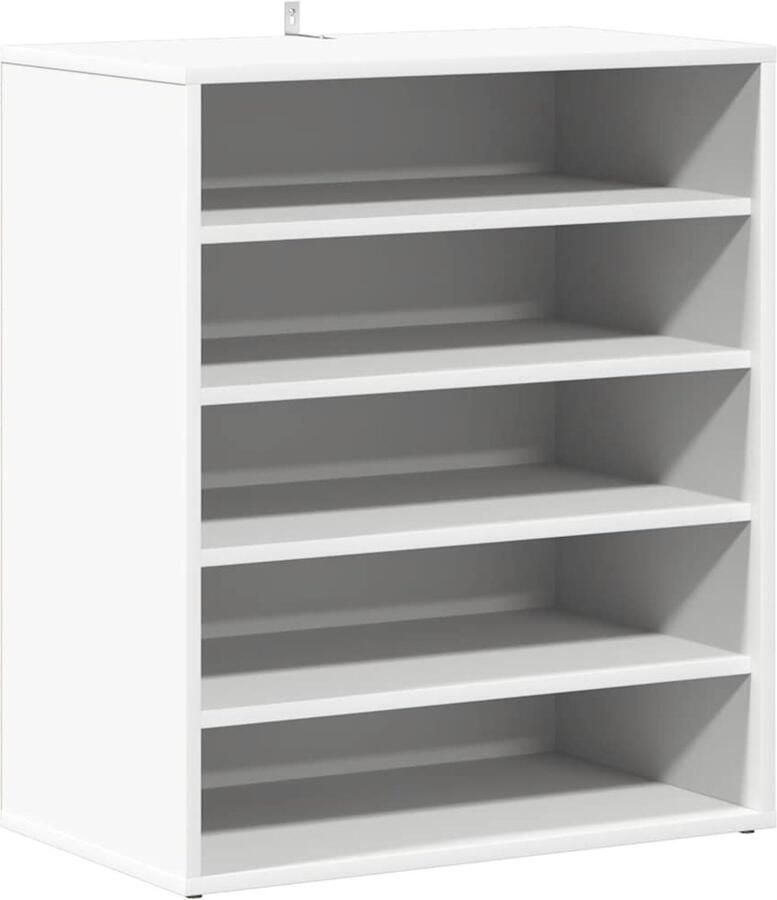 VidaXL -Schoenenkast-60x35x70-cm-bewerkt-hout-wit