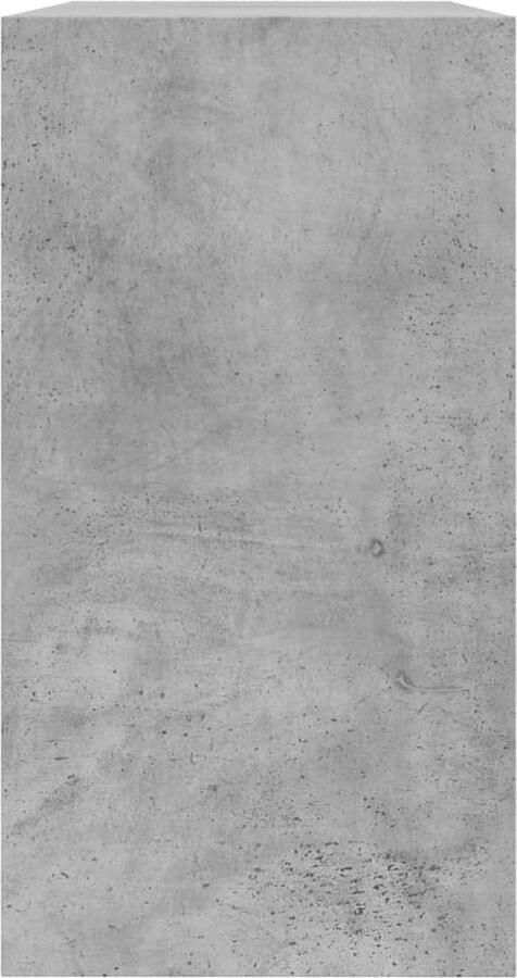 VidaXL Schoenenkast 80x34x63 cm bewerkt hout betongrijs - Foto 2