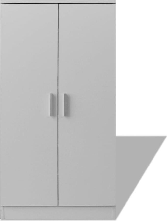 VidaXL Wandtafel inklapbaar 100x60 cm wit - Foto 2