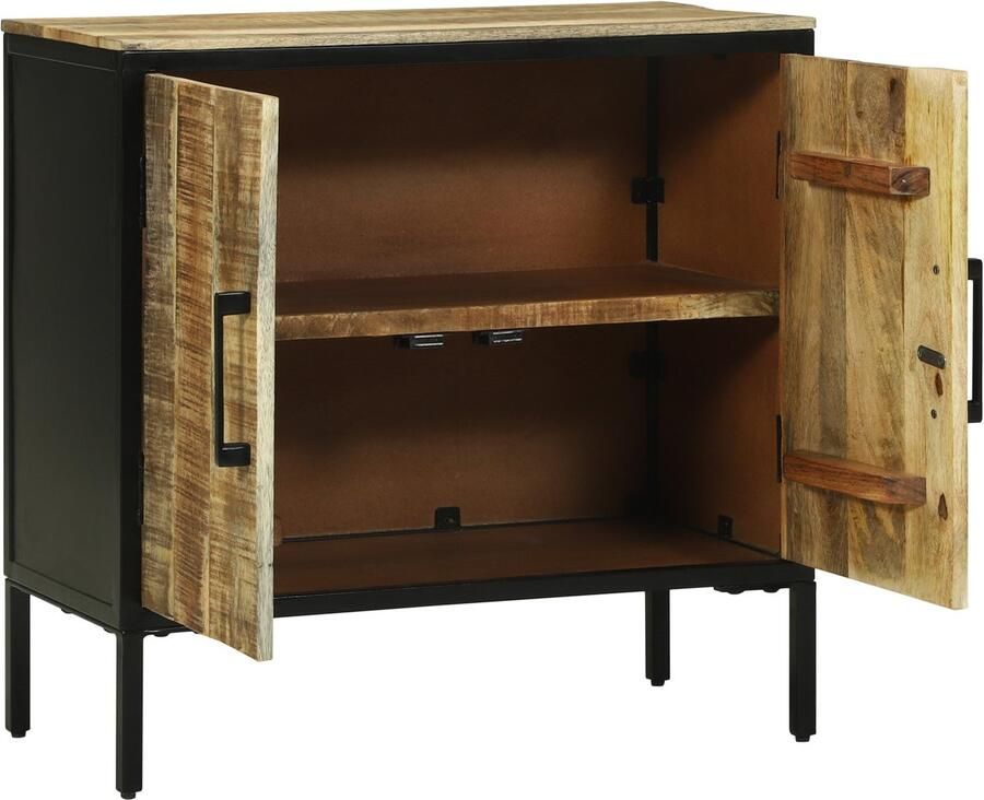 VidaXL Sideboard Bruin 70 x 35 x 70 cm Massief mangohout