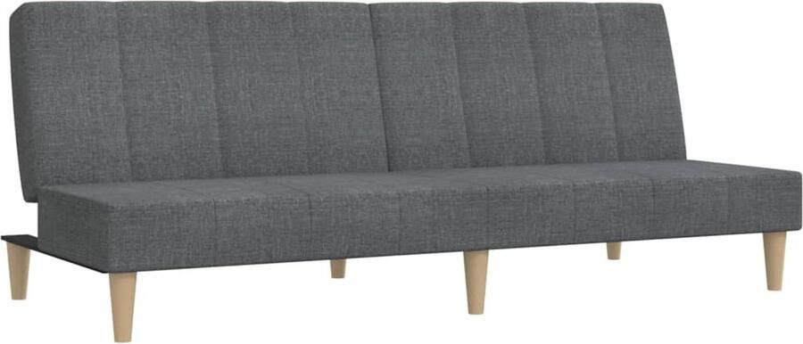 The Living Store Slaapbank 2-zits Lichtgrijs 200x84.5x69 cm Stoffen bekleding Slaapbank 2 Persoons Bed Kanapé Lounge Meubilair Slaapkamermeubels - Foto 2