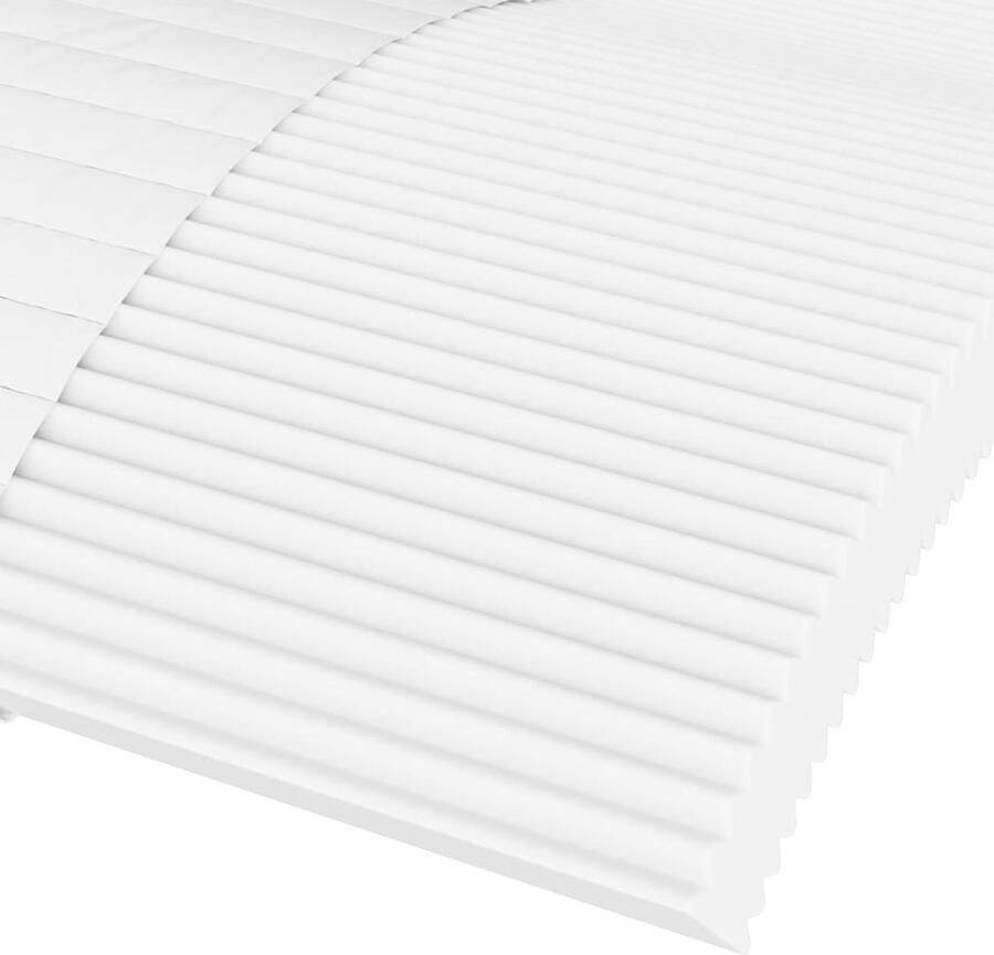 VidaXL Slaapbank 80x200 cm Inclusief Matras Taupe Slaapbank Tweepersoons Bank Comfortabele Bank Lounge Bank Stoffen Bank