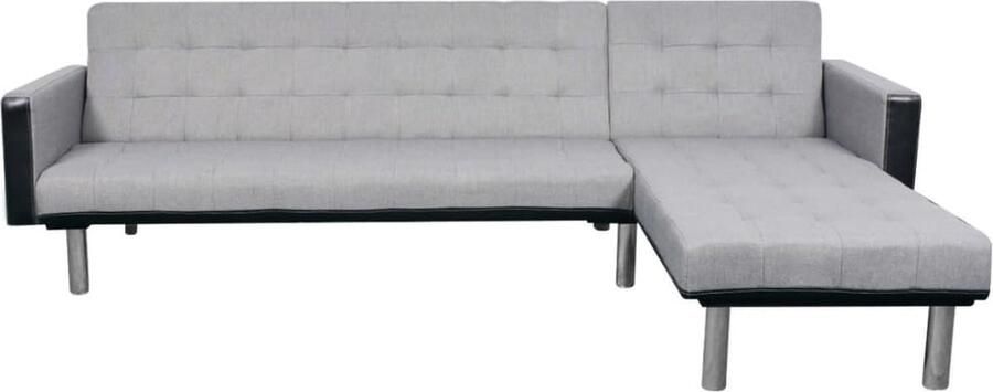 The Living Store Bedbank Slaapbank Hoogwaardig Houten Frame 218 x 155 cm 2 Ligposities Bedbank Slaapbank Sofa Bed Lounge Bank Multifunctionele Bank - Foto 2