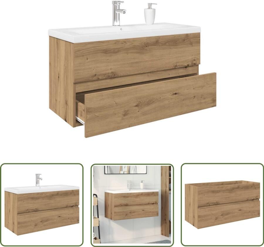 VidaXL Sleutel Met Kwart Draai Dynammometer Sleutel Wastafelkast met ingebouwde wasbak en kraan artisanaal eiken Gereedschap Voor Mechanica Torque Wrench Handgereedschap