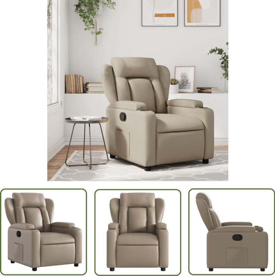 VidaXL Sleutelset Dynamische Sleutel Fauteuil verstelbaar kunstleer cappuccinokleurig Gereedschap Mechanica Draaiend Koppel