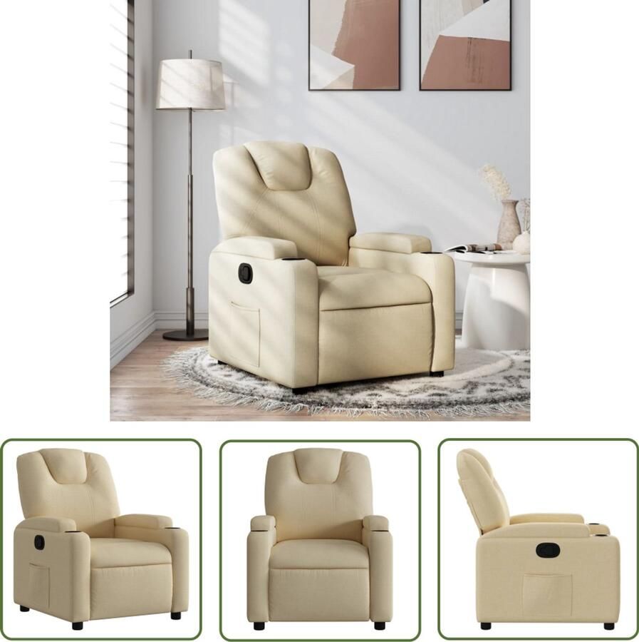 VidaXL Sleutelset Dynamische Sleutel Fauteuil verstelbaar stof crèmekleurig Gereedschap Mechanica Draadspanning