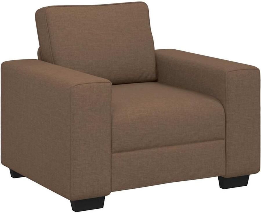 VidaXL Sofastoel Bruin 60 cm Stof