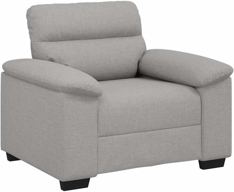 VidaXL Sofastoel Wolkgrijs 60 cm Stof