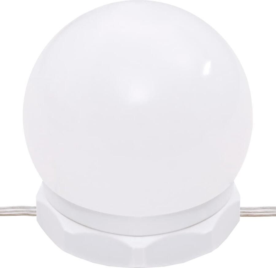 VidaXL Spiegelkast met LED-verlichting 76x15x55 cm bruin eikenkleur - Foto 4