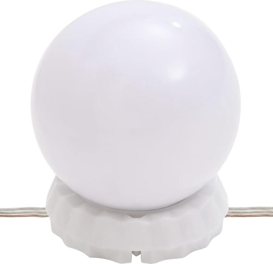 VidaXL Spiegelkast met LED-verlichting 76x15x55 cm bruin eikenkleur - Foto 3