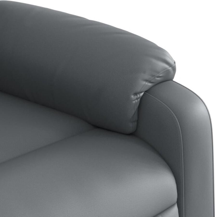 Vida XL vidaXL Sta-op-massagestoel elektrisch kunstleer grijs-VXL-3205288 - Foto 3