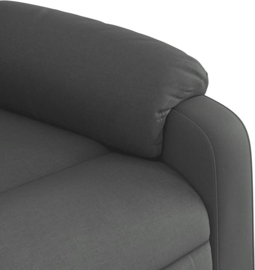 Vida XL vidaXL Sta-op-massagestoel elektrisch verstelbaar stof donkergrijs-VXL-3205239 - Foto 3