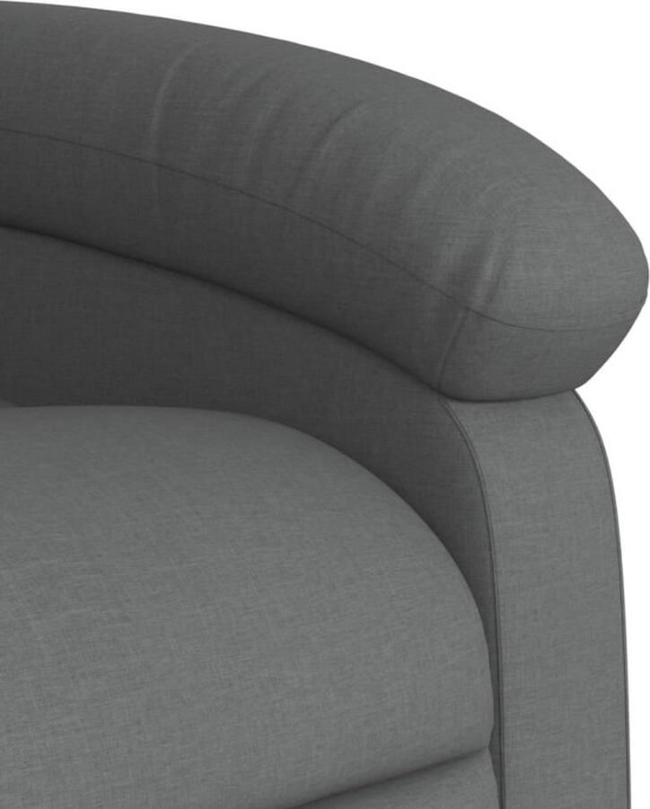 Vida XL vidaXL Sta-op-massagestoel elektrisch verstelbaar stof donkergrijs-VXL-3204015 - Foto 5