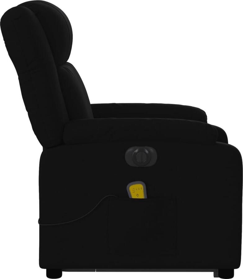 Vida XL vidaXL Sta-op-massagestoel elektrisch verstelbaar stof zwart-VXL-3205240 - Foto 5