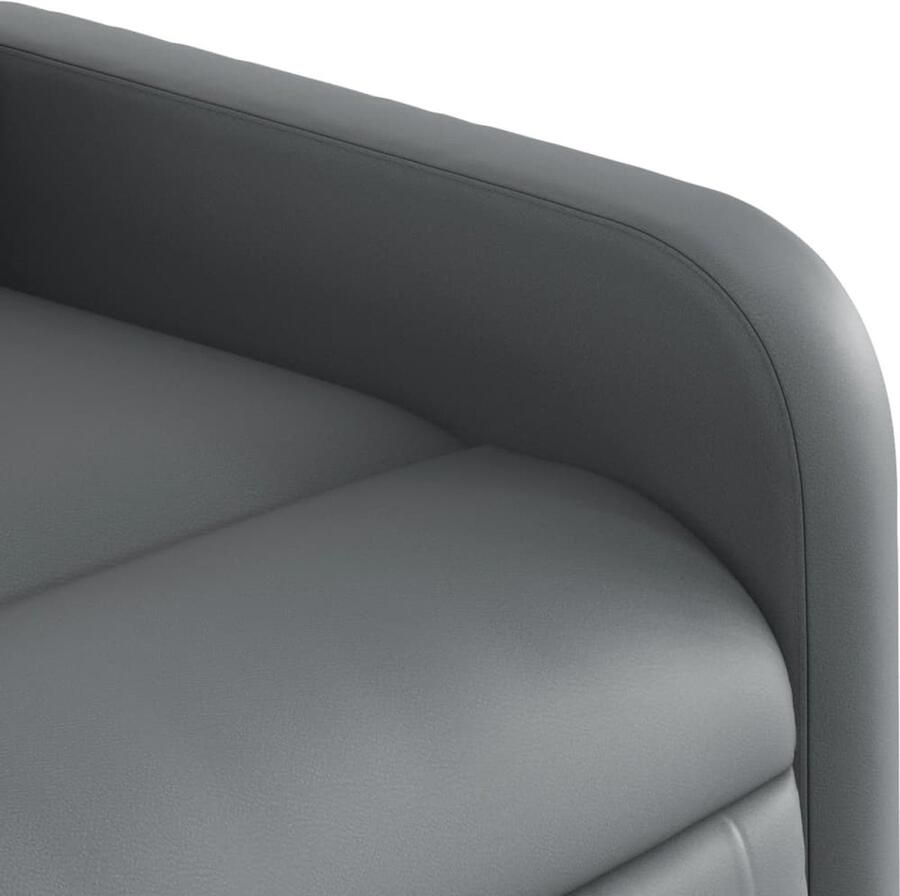 Vida XL vidaXL Sta-op-massagestoel verstelbaar kunstleer grijs-VXL-3206759 - Foto 3