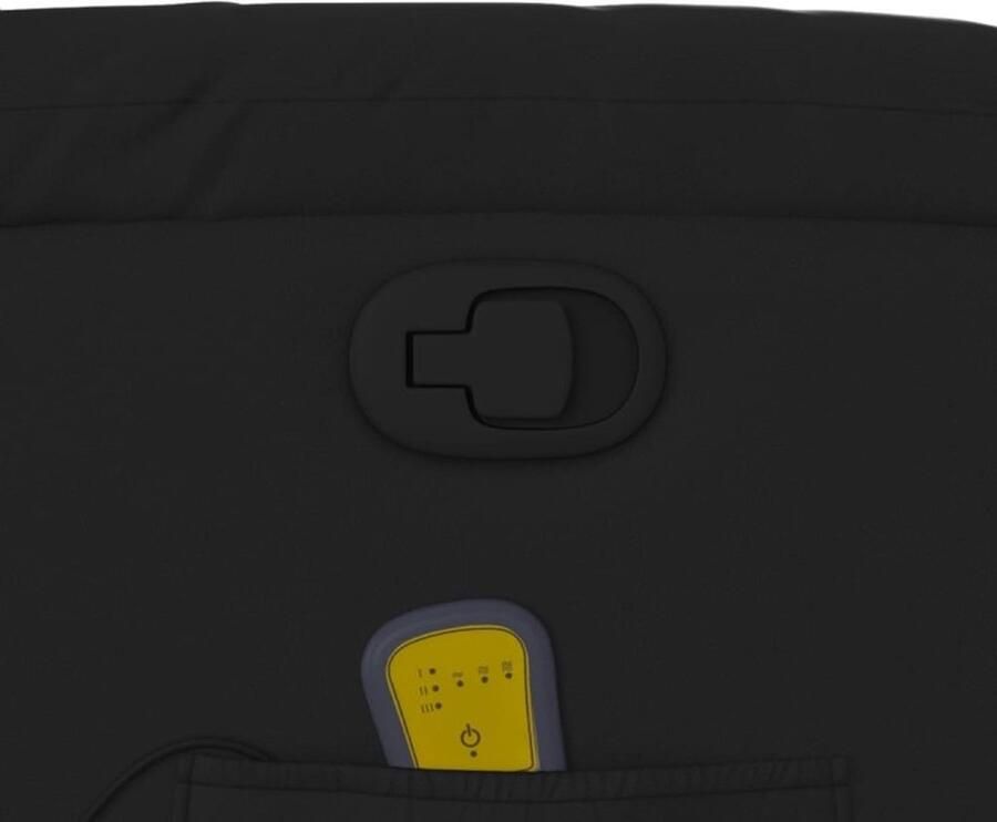 Vida XL vidaXL Sta-op-massagestoel verstelbaar kunstleer zwart-VXL-3205157 - Foto 5