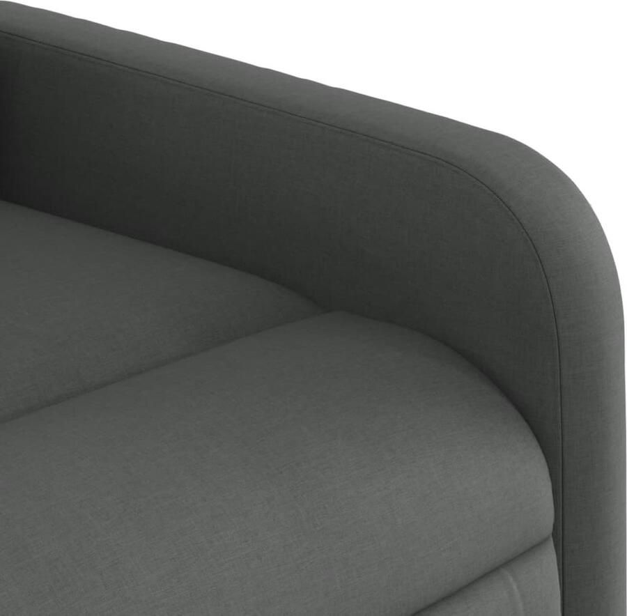 Vida XL vidaXL Sta-op-stoel elektrisch verstelbaar stof donkergrijs-VXL-3206814 - Foto 3
