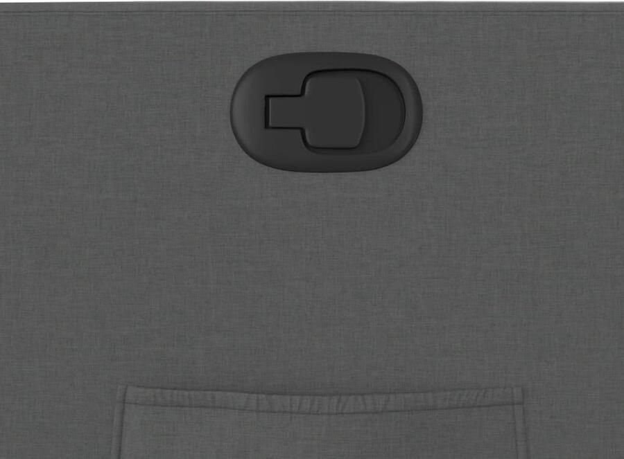 Vida XL vidaXL Sta-op-stoel verstelbaar stof donkergrijs-VXL-3206796 - Foto 5