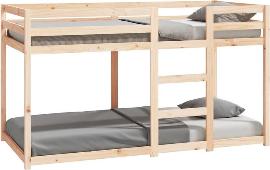 VidaXL Stapelbedframe zonder matras massief grenenhout 90x190 cm - Foto 8