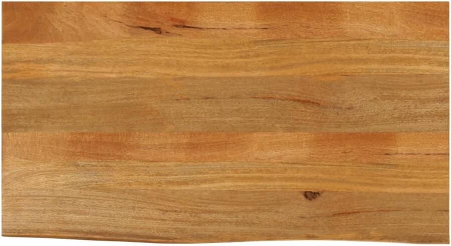 VidaXL Tafelblad 100x60 cm Massief Mangohout Tafelblad Houten Tafelblad Mangohout Tafelblad Vintage Tafelblad Landelijke Tafelblad