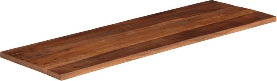 VidaXL Tafelblad 140x60 cm Massief Gerecycled Hout Houten Tafelblad Vervangen Vintage Tafelblad Industrieel Tafelblad Recyceld Hout