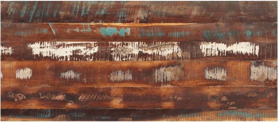 VidaXL Tafelblad 140x60cm Massief Gerecycled Hout Tafeltblad Houten Tafelblad Massief Hout Recycled Wood Furniture Tweedehands Tafelblad Industrieel Tafelblad Rustic Tafelblad - Foto 2
