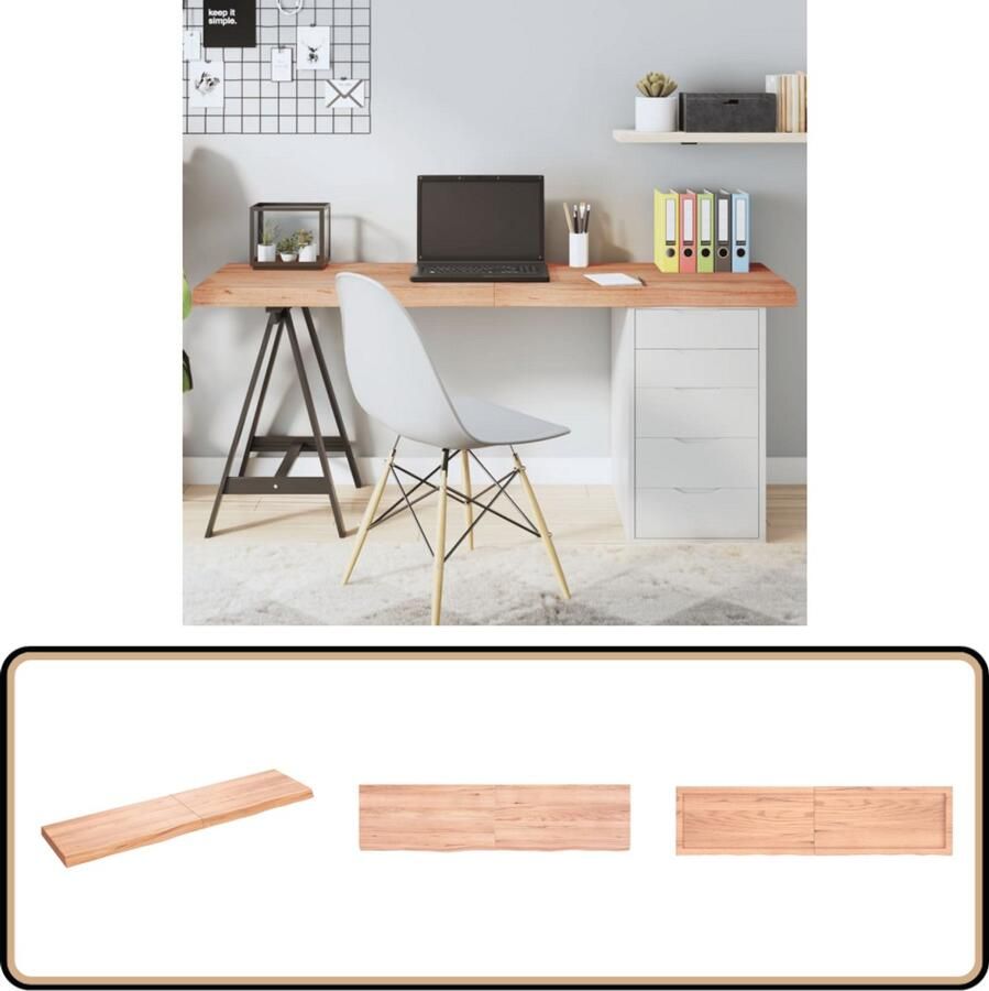 VidaXL Tafelblad 160x40 cm Massief Eikenhout Tafelblad Eikenhouten Tafelblad Houten Tafelblad Tweedehands Tafelblad Vintage Tafelblad Salontafelblad Eetkamertafelblad Tafelscherm