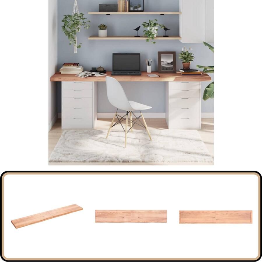 VidaXL Tafelblad 220x40 cm Massief Eikenhout Tafelblad Eikenhoute Tafelblad Houten Tafelblad Vintage Tafelblad Handgemaakte Tafelblad Tafelscherm Salontafel Eetkamertafel