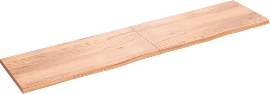 VidaXL Tafelblad 220x50 cm Massief Eikenhout Eikenhouten Tafelblad Massief Eikenhout Tafelblad Vervangen Salontafel Eetkamertafel Landelijke Tafel Vintage Tafel Industriele Tafel
