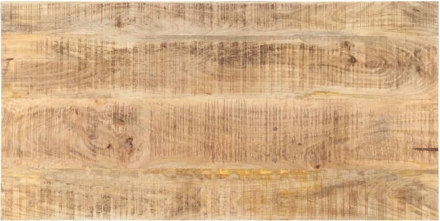 VidaXL Tafelblad 25-27 mm 120x60 cm massief mangohout