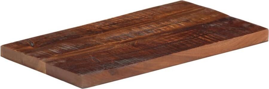 VidaXL Tafelblad 50x20 cm Gerecycled Hout Tafelblad Houten Tafelblad Vintage Tafelblad Industrieel Tafelblad Landelijk Tafelblad - Foto 2