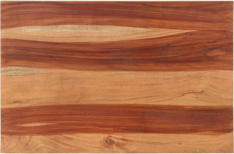 VidaXL Tafelblad 60x90 cm Massief Acaciahout Houten Tafelblad Acacia Vintage Tafelblad Landelijke Tafel Salontafel Eettafel - Foto 2