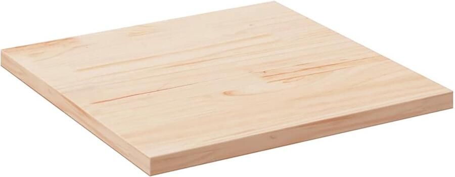 VidaXL -Tafelblad-vierkant-80x80x2 5-cm-massief-grenenhout - Foto 3