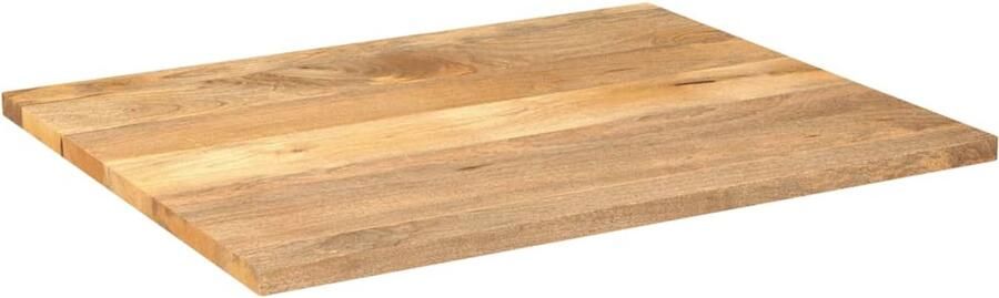 VidaXL Tafelblad 90x80 cm Massief Mangohout Houten Tafelblad Mangohout Tafelblad Vintage Tafelblad Landelijke Tafel Salontafel Blad