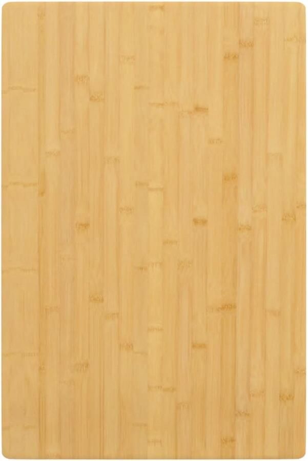 VidaXL Tafelblad Bamboe 60x100x1 5 cm Bamboetafelblad Tafelblad Vervangen Salontafel Blad Eetkamertafelblad Koffiezetapparaat Tafellaag Design Tafelblad Duurzame Tafelblad