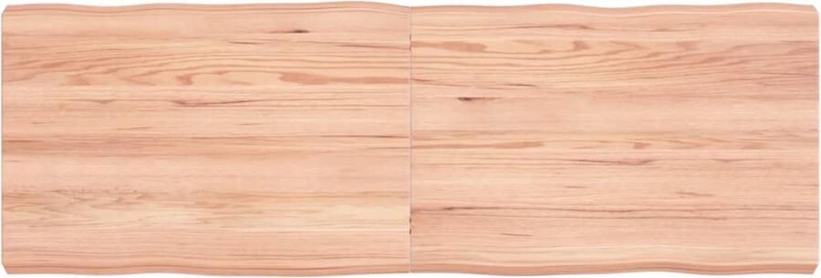 VidaXL Tafelblad Eikenhout 120x40cm Lichtbruin Houten Tafelblad Eikenhout Tafelblad Vervangen Salontafel Eetkamertafel