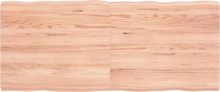 VidaXL Tafelblad Eikenhout 120x50 cm Lichtbruin Tafelblad Eikenhout Eikenhouten Tafelblad Vervangen Salontafel Eetkamertafel Oak Wood Tabletop
