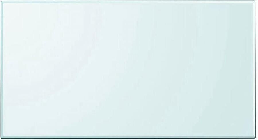 VidaXL Tafelblad Gehard Glas 1200x650mm Transparant Tafeltje Tafelblad Glazen Tafelblad Hardglas Eetkamerstoel Keukenaccessoires Transparant Modern Minimalistisch Industrieel Vintage Scandinavisch Livingroom Decor - Foto 3