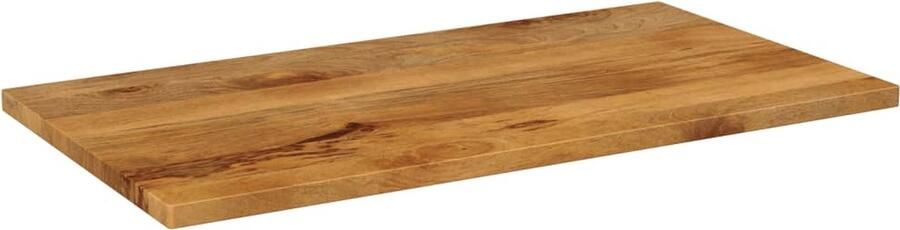 VidaXL Tafelblad Mangohout 100x60x2 5 cm Houten Tafelblad Mangohout Tafelblad Eiken Kleur Tafelblad Vervangen Eetkamer Set