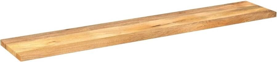 VidaXL Mangohout Tafelblad Houten Tafelblad rechthoekig 140x30x3 8 cm massief mangohout Tafelblad Vervangen Landelijke Tafel Vintage Tafel - Foto 2