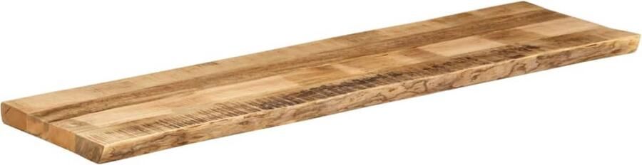 VidaXL Tafelblad Mangohout 180x40 cm Natuurlijke Look Mangohouten Tafelblad Vervangen Houten Tafelblad Vintage Tafelblad Landelijk Tafelblad