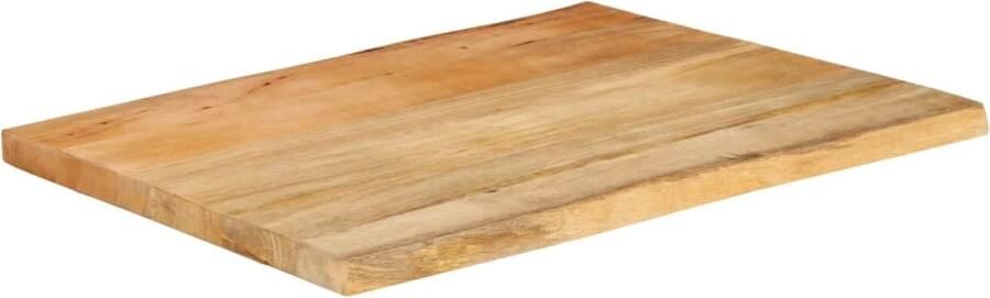 VidaXL Tafelblad Mangohout 70x60x2 5 cm Houten Tafelblad Mangohout Tafelblad Vervangen Tafelblad Decoratie Salontafel Blad