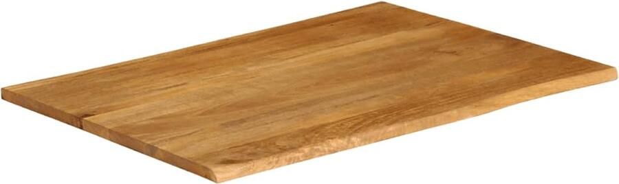 VidaXL Tafelblad Mangohout 90x80x3 8 cm Tafelblad Mangohout Vintage Tafel Rustic Tafel Eetkamertafel
