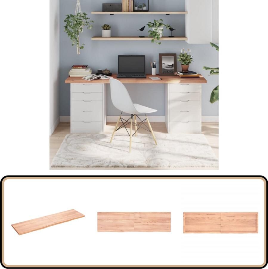 VidaXL Tafelblad Massief Eikenhout 180x50cm Tafelblad Eikenhouten Tafelblad Massief Eikenhout Vintage Tafelblad Diy Tafelblad Eetkamertafel Salontafel