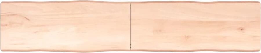 VidaXL Tafelblad Massief Eikenhout 200x40 cm Tafelblad Eiken Eikenhouten Tafelblad Vervangen Eikenhout Massief Eikenhout Vintage Tafelblad Landelijke Tafel