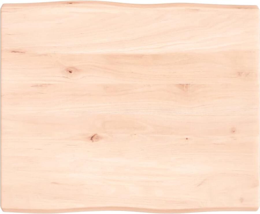 VidaXL Tafelblad Massief Eikenhout 60x50 cm Eikenhouten Tafelblad Vervangen Massief Eikenhout Eetkamertafel Salontafel Bureaublad Vintage Tafel Landelijke Tafel Industriële Tafel