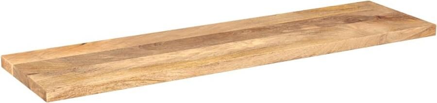 VidaXL Tafelblad massief mangohout 110x30x3 8 cm Tafelblad Mangohout Eethoek Salontafel Bureau
