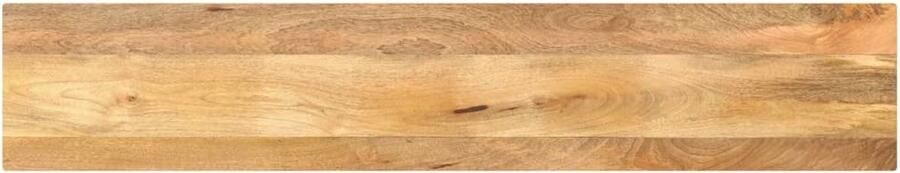 The Living Store Tafelblad rechthoekig 180x30x2 5 cm massief mangohout Houten Tafelblad Mangohout Tafelblad Vervangen Eettafel Blad Salontafel Blad - Foto 2