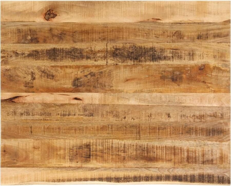 VidaXL Tafelblad met natuurlijke rand 90x80x2 5 cm massief mangohout