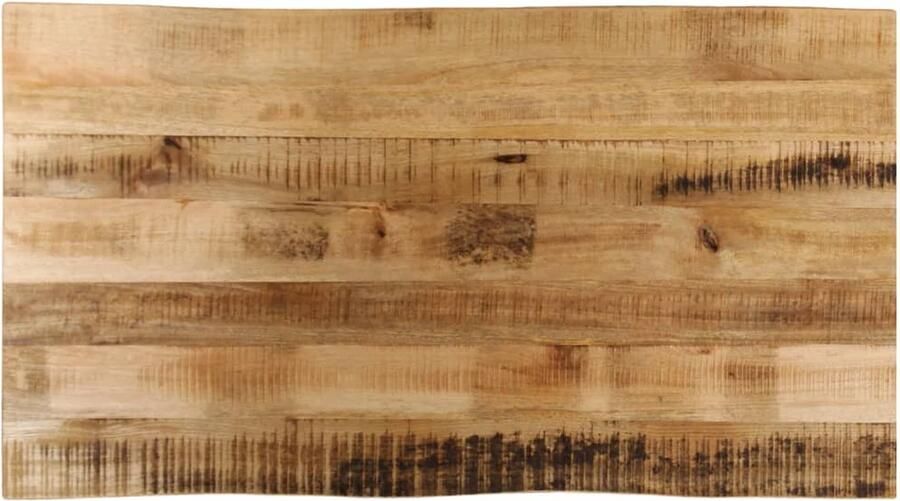 VidaXL Tafelblad met natuurlijke rand 120x60x2 5 cm massief mangohout